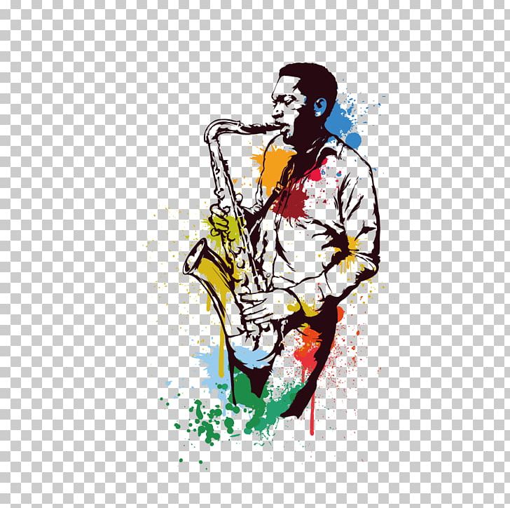 Alto Saxophone Jazz PNG, Clipart, Art, Character, Euclidean Vector, Fictional Character, Graphic Design Free PNG Download