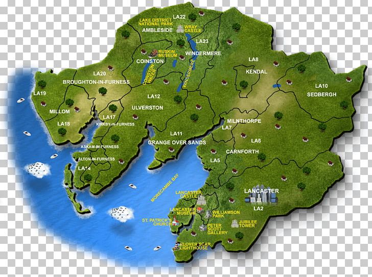 Cumbria And The Lake District Map Cumbria And The Lake District Tourist Attraction PNG, Clipart, Accommodation, Cumbria, England, Guide, Lake Free PNG Download