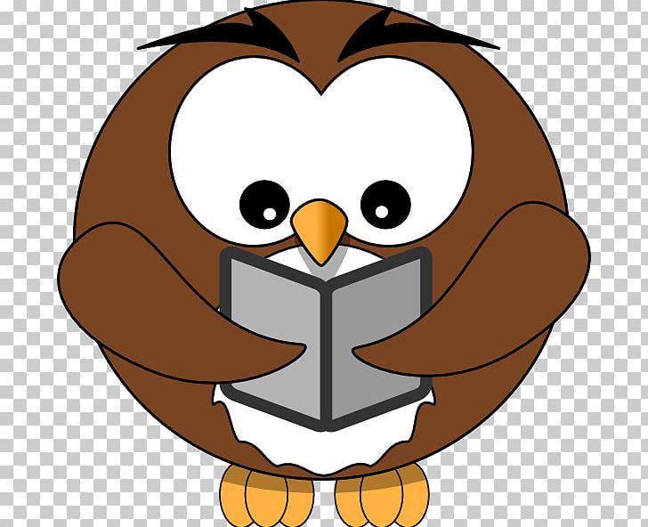 Owl Reading Book PNG, Clipart, Beak, Bird, Book, Document, Download Free PNG Download