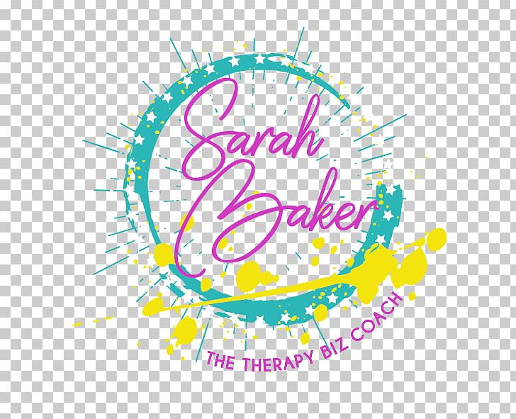 Sarah Baker The Therapy Biz Coach Graphic Design PNG, Clipart, 72dpi, Area, Artwork, Brand, Circle Free PNG Download