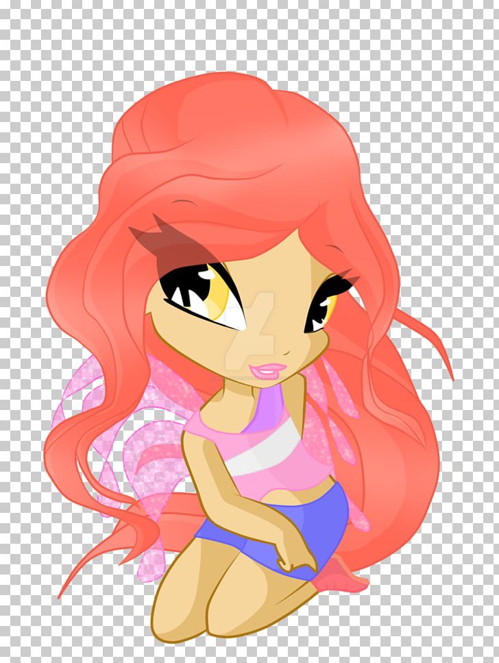 Pixie Mermaid Fan Art PNG, Clipart, Anime, Art, Artist, Brown Hair, Cartoon Free PNG Download