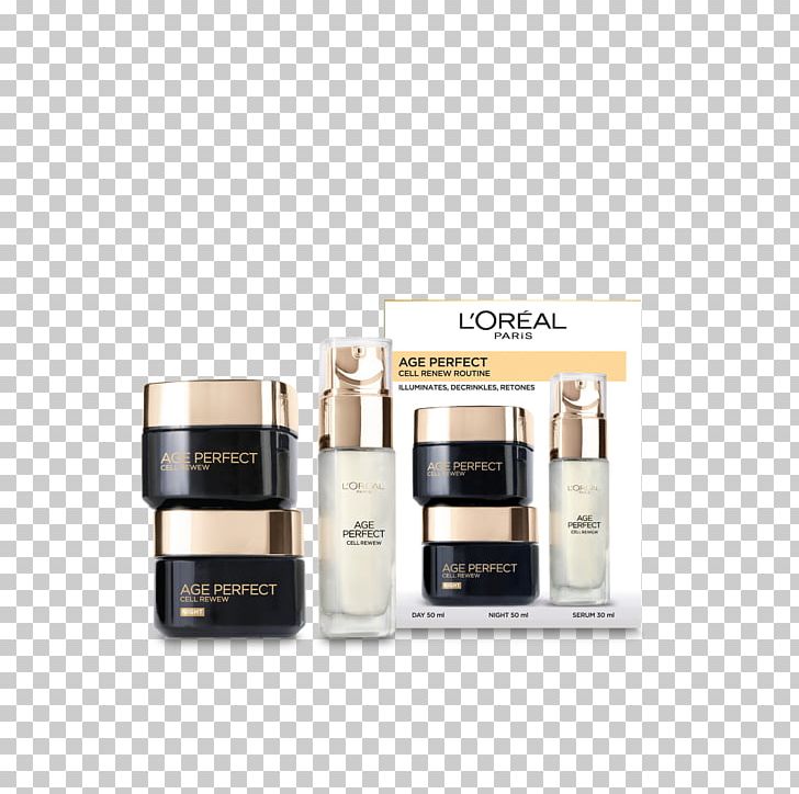 Perfume L'Oréal Age Perfect Cell Renew Day Cream L'Oréal Age Perfect Cell Renew Golden Serum L'Oréal Age Perfect Cell Renewal Serum L'Oréal Age Perfect Cell Renewal Night Cream PNG, Clipart,  Free PNG Download