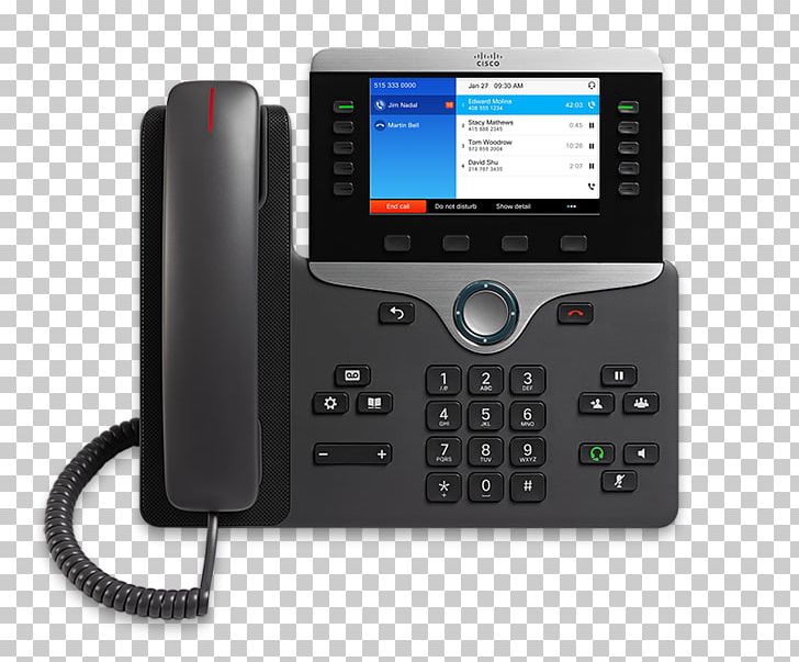 VoIP Phone Cisco 8851 Cisco 8841 Voice Over IP PNG, Clipart, 3pcc, Answering Machine, Caller Id, Cisco, Cisco 8841 Free PNG Download