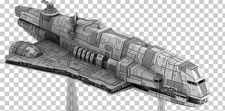 Battlecruiser Fantasy Flight Games Star Wars: Imperial Assault Amphibious Assault Ship Star Wars: X-Wing Miniatures Game Heavy Cruiser PNG, Clipart, Amphibious Assault Ship, Assault, Battlecruiser, Battleship, Black And White Free PNG Download