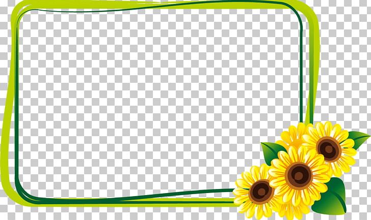 Common Sunflower Summer Illustration PNG, Clipart, Border Frame, Certificate Border, Christmas Border, Common Sunflower, Encapsulated Postscript Free PNG Download