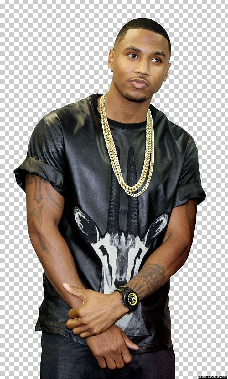 Trey Songz Singing T-shirt PNG, Clipart, Arm, Information, Model, Muscle, Music Free PNG Download