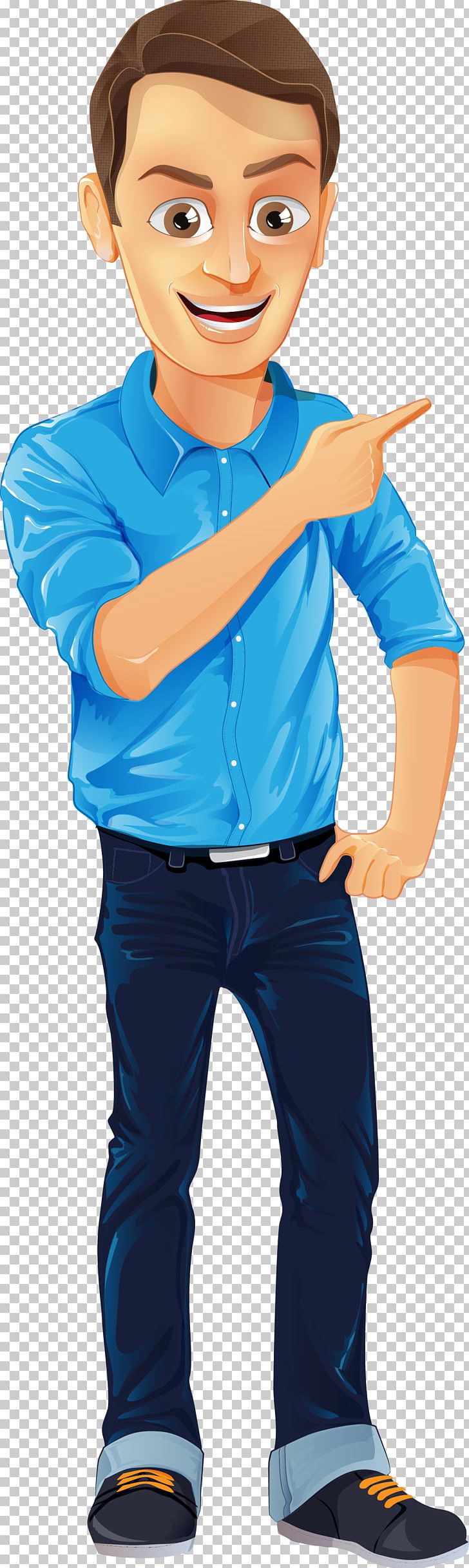 Cartoon Character Male PNG, Clipart, Arm, Blue, Boy, Business Card, Business Man Free PNG Download