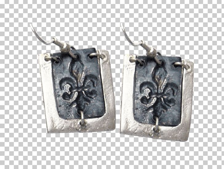Locket Earring Silver Rectangle Fleur-de-lis PNG, Clipart, Earring, Earrings, Fleurdelis, Jewellery, Jewelry Free PNG Download