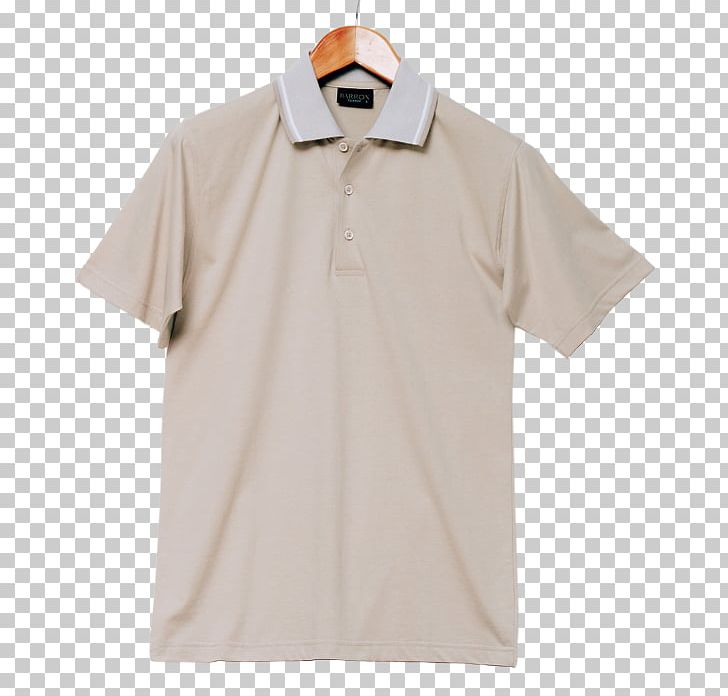 Polo Shirt T-shirt Sleeve Clothing Collar PNG, Clipart, Angle, Beige, Clothing, Collar, Cotton Free PNG Download