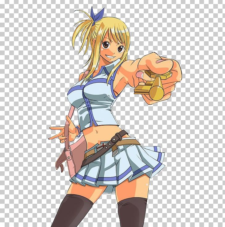 Lucy Heartfilia Natsu Dragneel Erza Scarlet Gray Fullbuster Fairy Tail PNG, Clipart, Anime, Arm, Brown Hair, Cartoon, Character Free PNG Download