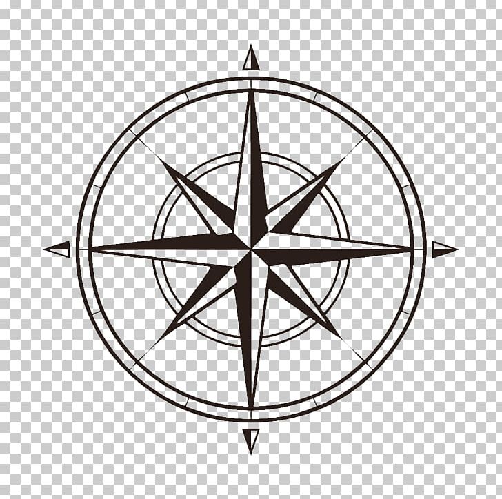 map compass rose png