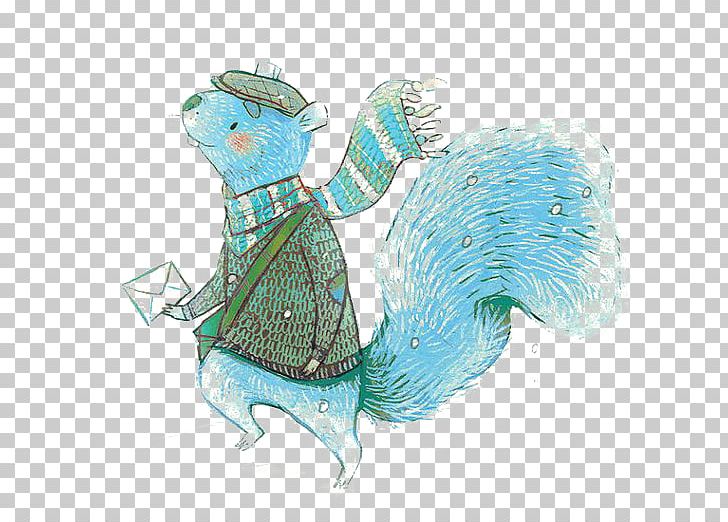 Squirrel Cartoon Illustration PNG, Clipart, Animal, Animals, Bag, Blue Abstract, Blue Background Free PNG Download
