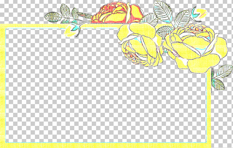 Flower Rectangular Frame Floral Rectangular Frame PNG, Clipart, Floral Rectangular Frame, Flower Rectangular Frame, Text, Yellow Free PNG Download