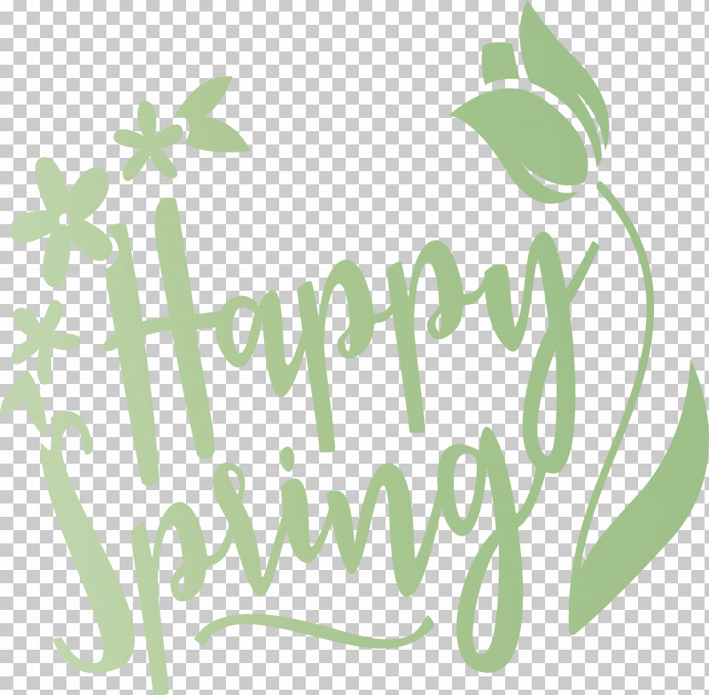 Hello Spring Spring PNG, Clipart, Green, Hello Spring, Leaf, Logo, Plant Free PNG Download