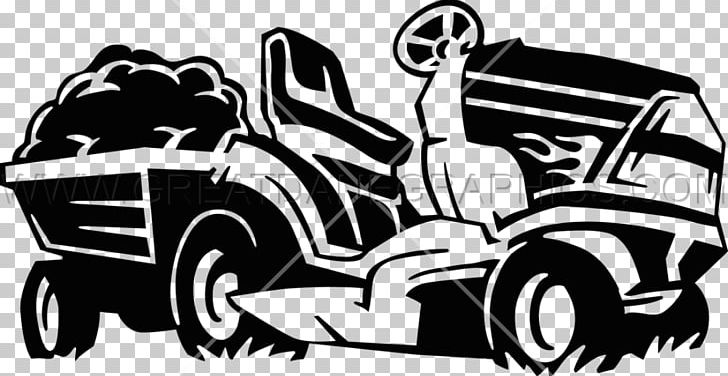 Printed T-shirt Lawn Mowers Riding Mower Printing PNG, Clipart, Art, Brand, Car, Compact Car, Drawing Free PNG Download