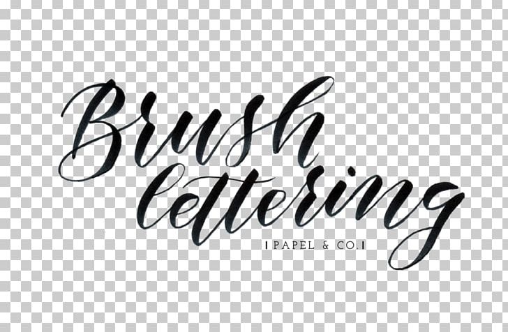 Logo Brand Line White Font PNG, Clipart, Art, Black And White, Brand, Brush, Brush Lettering Free PNG Download