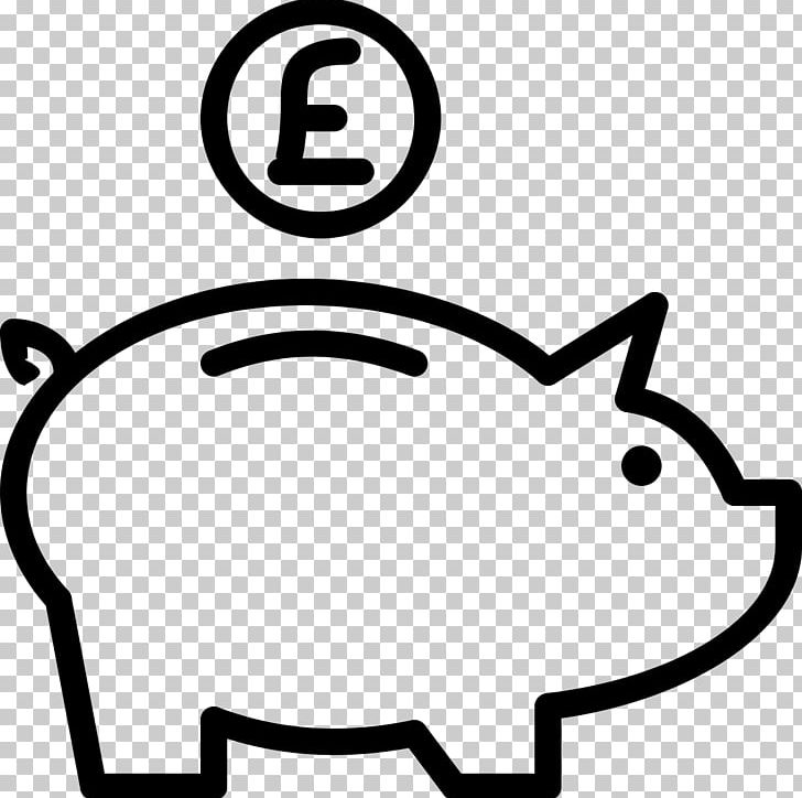 Piggy Bank Computer Icons Saving PNG, Clipart, Area, Bank, Banknote, Black And White, Cash Free PNG Download