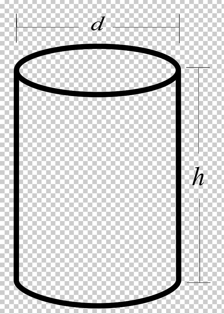 Cylinder Surface Area Geometry Volume PNG, Clipart, Angle, Area, Black And White, Circle, Cuboid Free PNG Download
