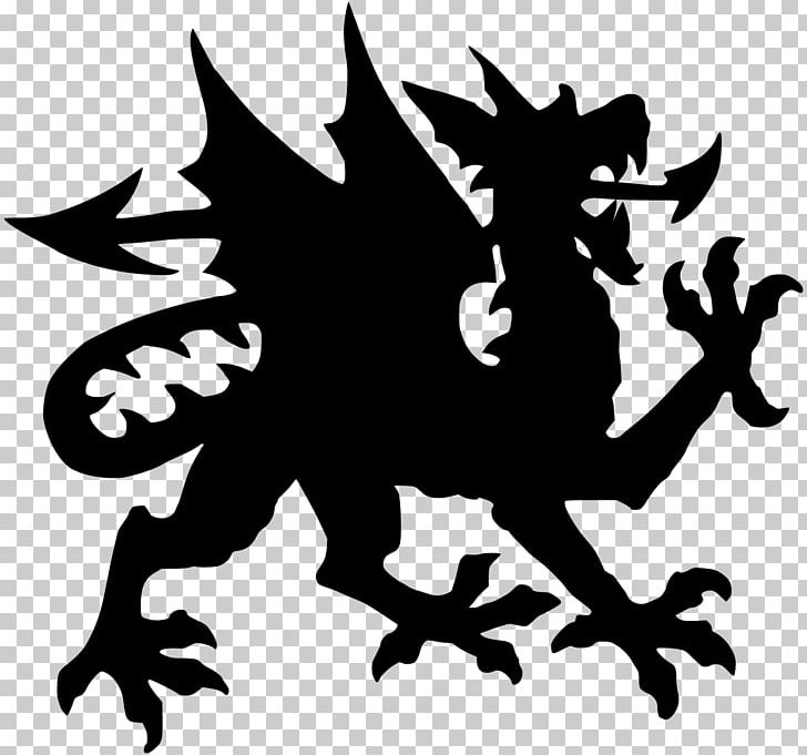 Flag Of Wales Welsh Dragon Chinese Dragon PNG, Clipart, Artwork, Black And White, Chinese Dragon, Dragon, Fantasy Free PNG Download