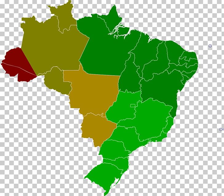 Brazil Map and Satellite Image