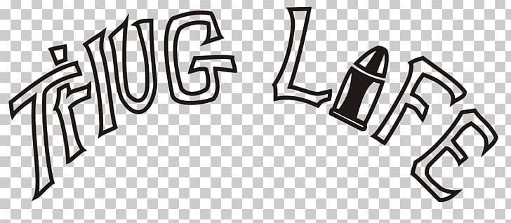 Thug Life Tattoo Musician PNG, Clipart, Angle, Area, Arm, Big Syke, Black And White Free PNG Download