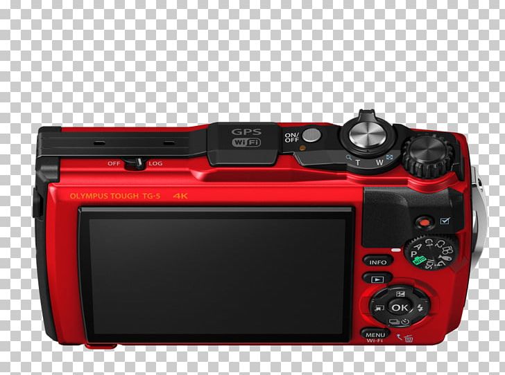 Olympus Tough TG-4 Olympus Stylus Tough TG-5 Digital Camera (Red) Point-and-shoot Camera PNG, Clipart, Camera, Camera, Digital Camera, Digital Cameras, Olympus Free PNG Download
