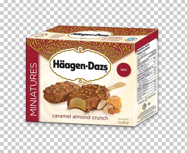 Ice Cream Bar Nestlé Crunch Häagen-Dazs Chocolate Bar PNG, Clipart, Almond, Bar, Biscuit, Caramel, Chocolate Free PNG Download