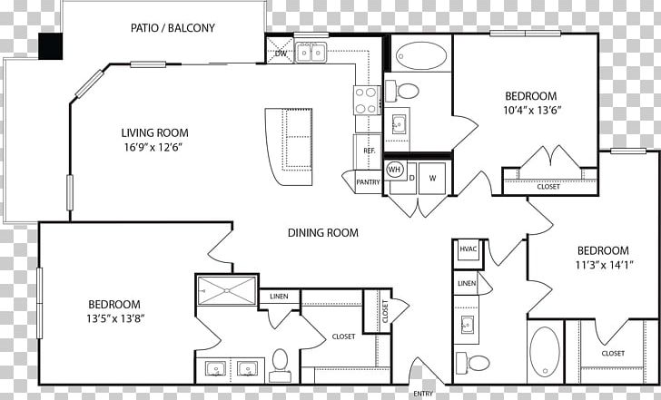 Paper Floor Plan Technical Drawing PNG, Clipart, Angle, Area, Art, Black And White, Copy The Floor Free PNG Download