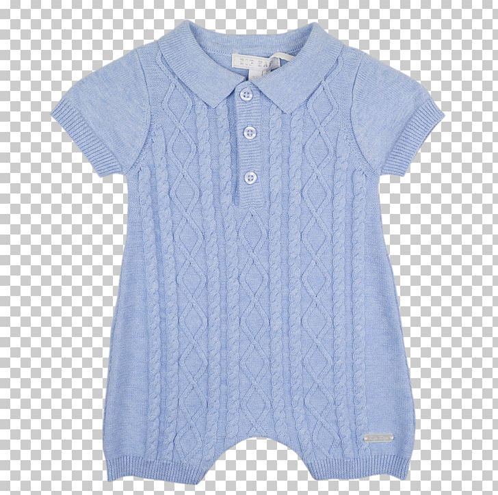 Sleeve Cable Knitting Romper Suit Clothing PNG, Clipart, Blouse, Blue, Boutique, Button, Cable Knitting Free PNG Download