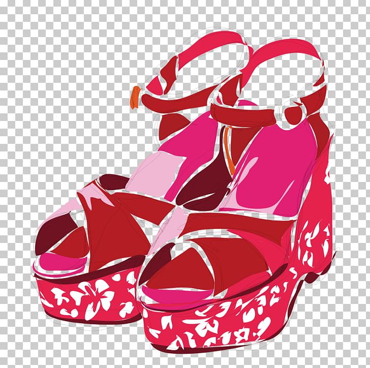 High-heeled Footwear Red Shoe PNG, Clipart, Cartoon, Fashion, Fashion Accesories, Fashion Design, Fashion Girl Free PNG Download