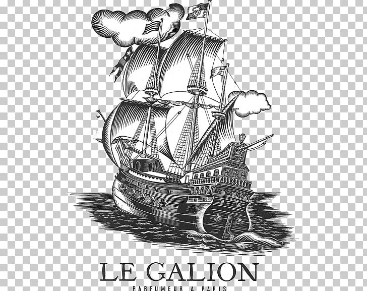 Perfumer Esxence Le Galion Odor PNG, Clipart, Barque, Black And White, Brig, Brigantine, Caravel Free PNG Download