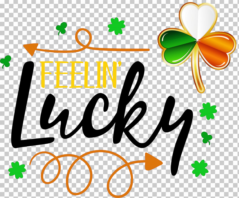 Saint Patrick Patricks Day Feelin Lucky PNG, Clipart, Flower, Geometry, Happiness, Leaf, Line Free PNG Download