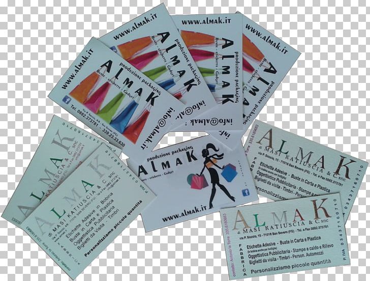 Paper Label Visiting Card Almak S.n.c Printing PNG, Clipart, Company, Envelope, Foggia, General Partnership, Home Visit Free PNG Download