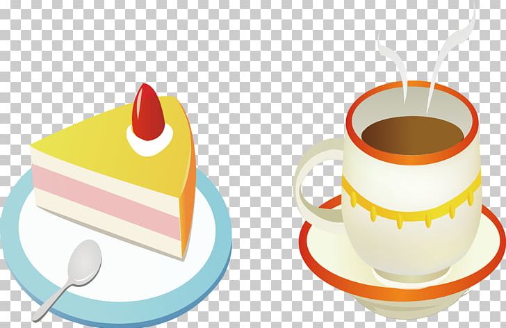 Coffee Cup Cafe Birthday Cake Torte PNG, Clipart, Adobe Illustrator, Birthday, Birthday Cake, Cafe, Cake Free PNG Download