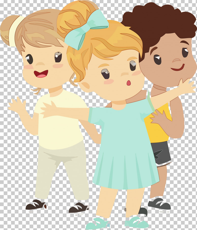 Cartoon Child Interaction Fun Gesture PNG, Clipart, Cartoon, Child, Fun, Gesture, Interaction Free PNG Download