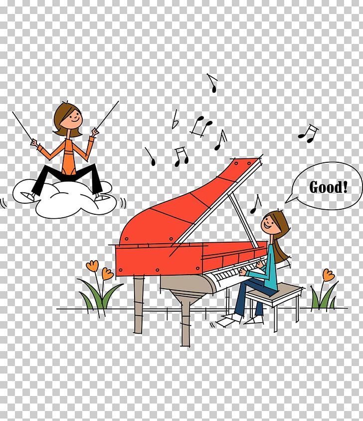 Piano Drawing Stock Photography Illustration PNG, Clipart, Area, Art, Cartoon, Drawing, Fictional Character Free PNG Download