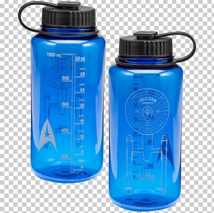 Water Bottles James T. Kirk Hikaru Sulu Star Trek PNG, Clipart, Blue, Bottle, Cobalt Blue, Drinkware, Ferengi Free PNG Download