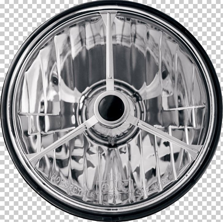 Headlamp Alloy Wheel Halogen Incandescent Light Bulb Harley-Davidson PNG, Clipart, Adjure Inc, Automotive Lighting, Automotive Wheel System, Auto Part, Black And White Free PNG Download