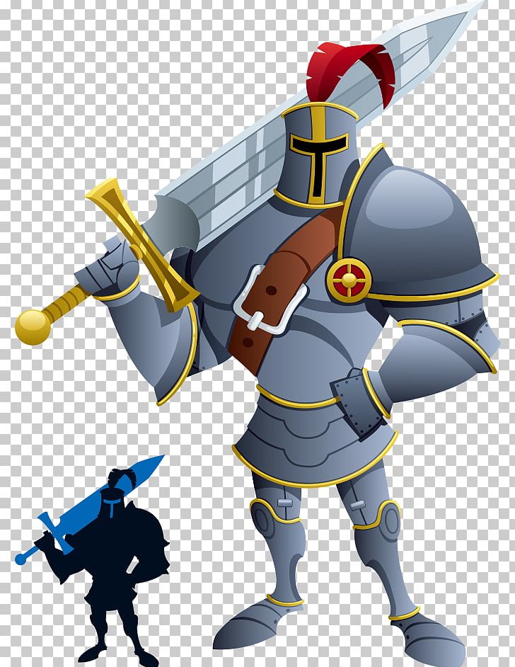 Cartoon Knight Illustration PNG, Clipart, Action Figure, Car, Carry, Carry Bag, Carry Baskets Free PNG Download