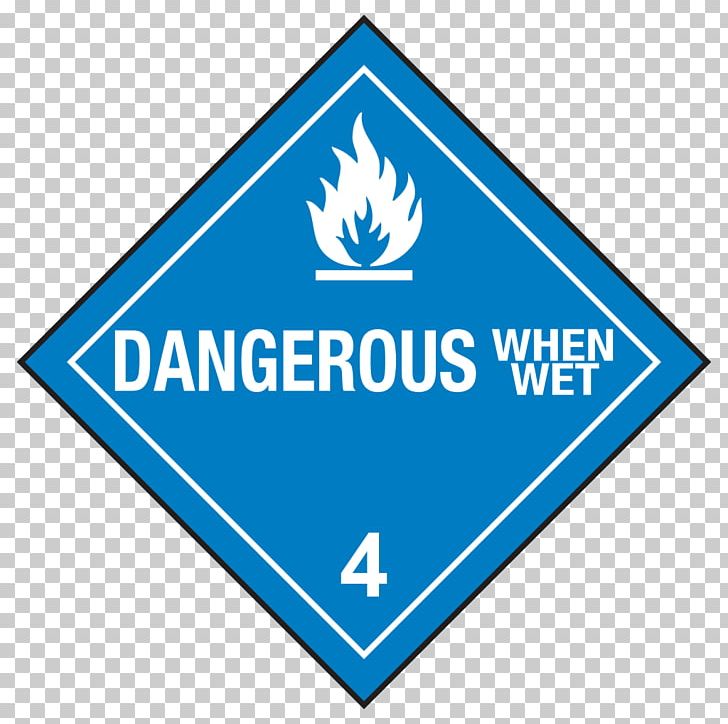 Dangerous Goods Placard Label Paper Combustibility And Flammability PNG, Clipart, Angle, Area, Blue, Brady Corporation, Brand Free PNG Download