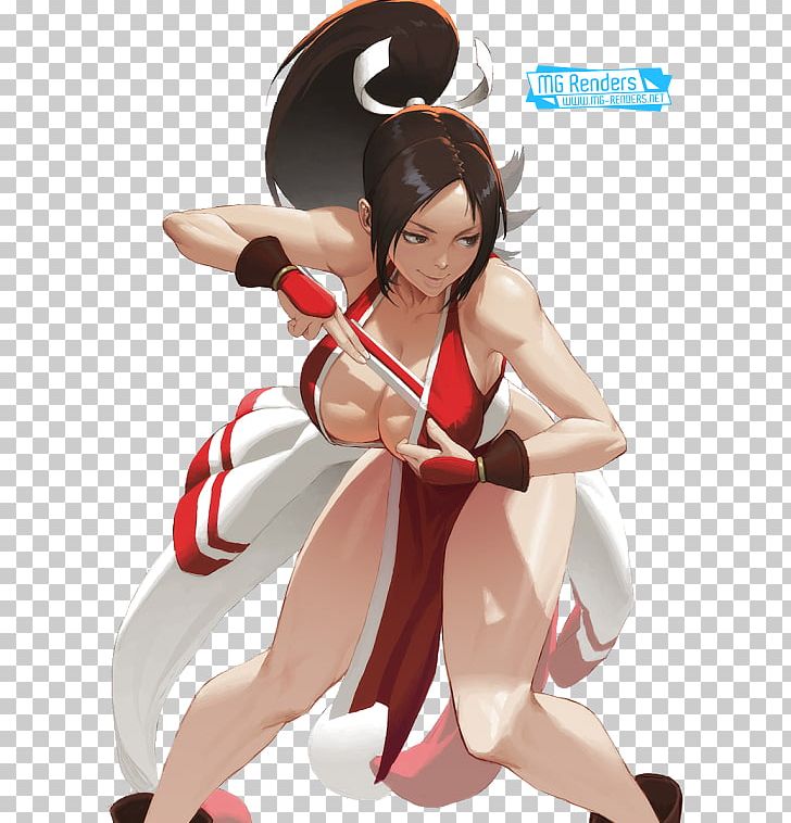 Mai Shiranui The King Of Fighters XI Yuri Sakazaki Leafa PNG, Clipart, Anime, Arm, Brown Hair, Cartoon, Character Free PNG Download