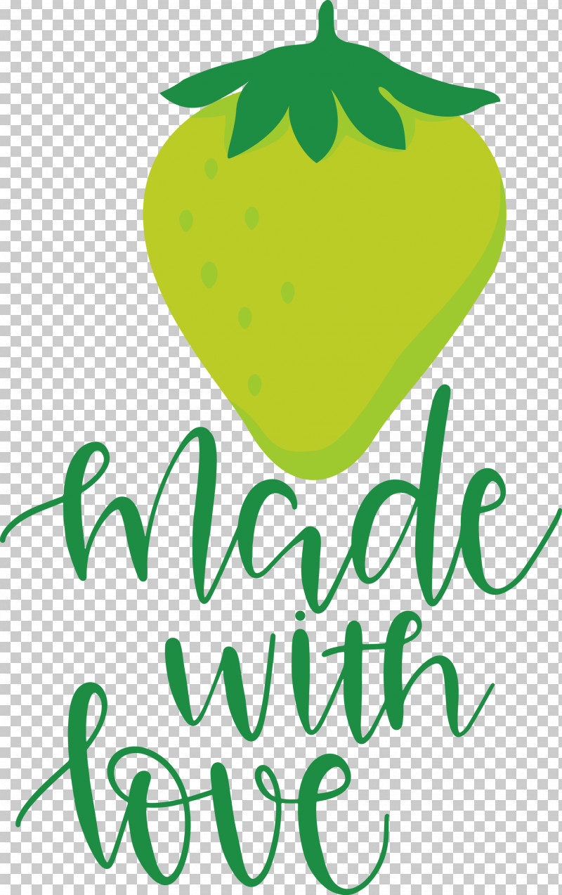 Made With Love Food Kitchen PNG, Clipart, Food, Fruit, Geometry, Green, Kitchen Free PNG Download