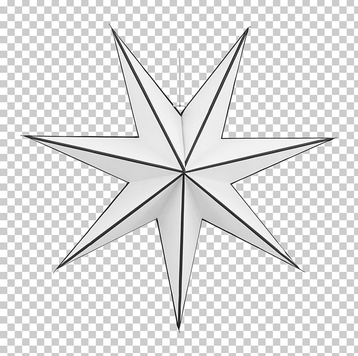 Star Stroke White Christmas Julepynt PNG, Clipart, Angle, Black, Black And White, Christmas, Christmas Decoration Free PNG Download