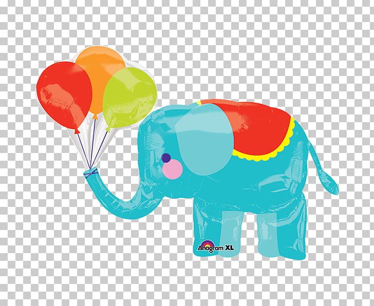 Baby Shower Balloon Circus Elephantidae Party PNG, Clipart, Animale, Animal Figure, Baby Shower, Balloon, Birthday Free PNG Download