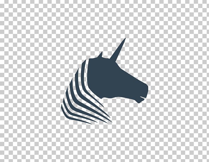 Horse Unicorn Logo White Silhouette PNG, Clipart, Animals, Black And White, Fictional Character, Head, Horse Free PNG Download