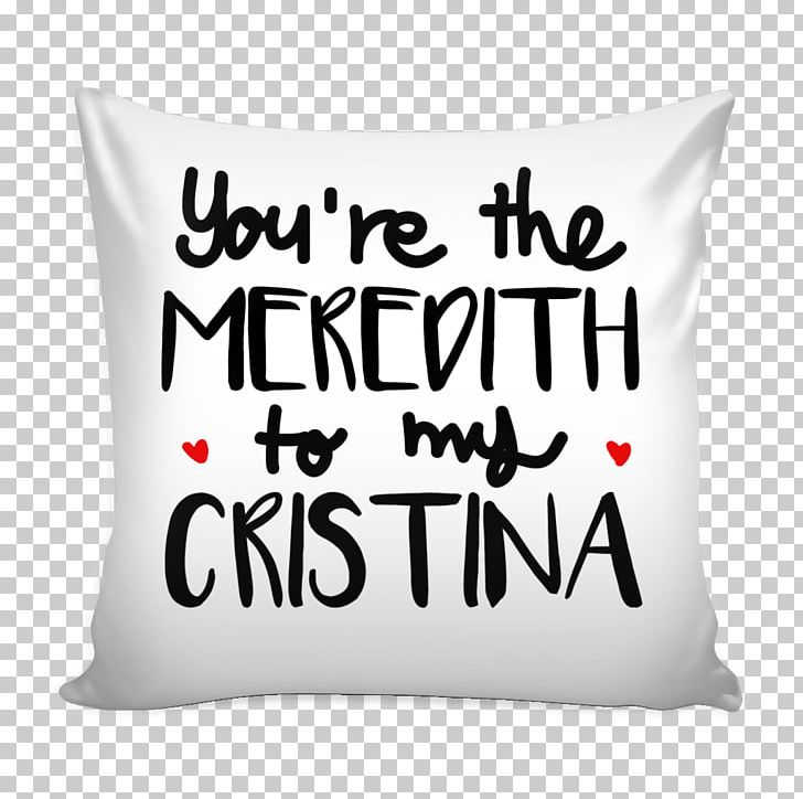 Cristina Yang Meredith Grey Mug Pillow YouTube PNG, Clipart,  Free PNG Download