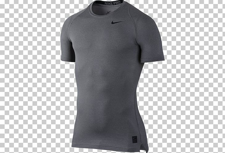 T-shirt Nike Jersey Clothing PNG, Clipart, Active Shirt, Black, Clothing, Compression, Crew Neck Free PNG Download