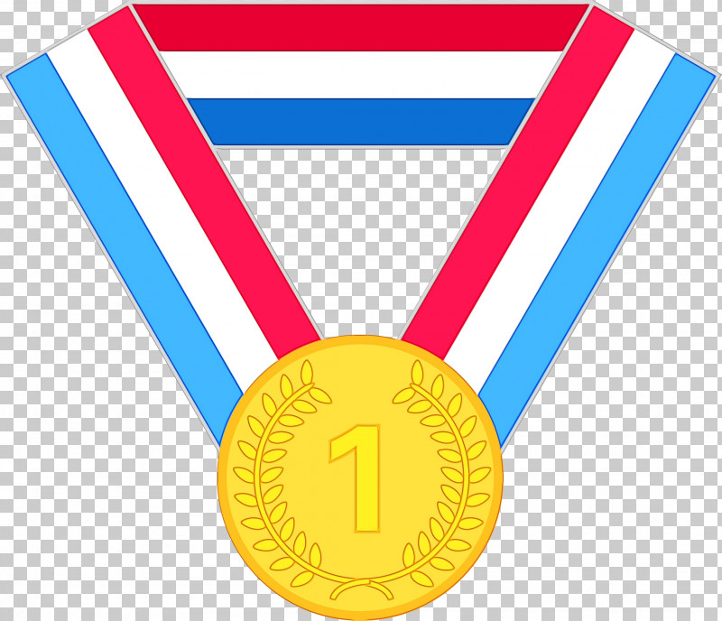 Gold Medal PNG, Clipart, Gold Medal, Medal, Paint, Watercolor, Wet Ink Free PNG Download