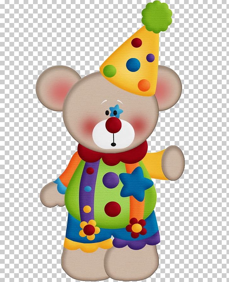 Bear Circus Clown PNG, Clipart, Art, Baby Toys, Bear, Chasing The Bus, Christmas Decoration Free PNG Download