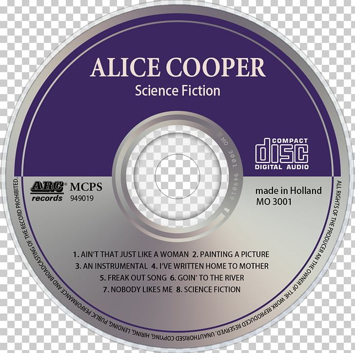 Compact Disc Science Fiction Music Fan Art PNG, Clipart, Album, Alice Cooper, Compact Disc, Data Storage Device, Disk Image Free PNG Download